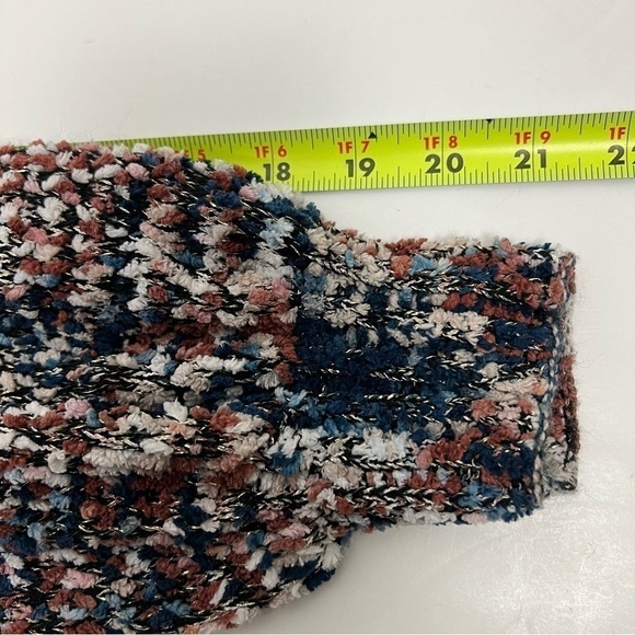 Maurice’s Women’s Pullover Loose Knit Sweater Sz XXL Multi Color Metallic Flex’s - Picture 12 of 12
